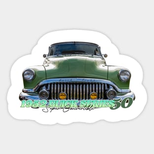 1952 Buick Series 50 Super Convertible Sticker